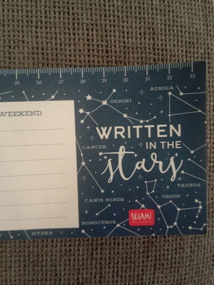 Legami Stars Weekly Office Planner used