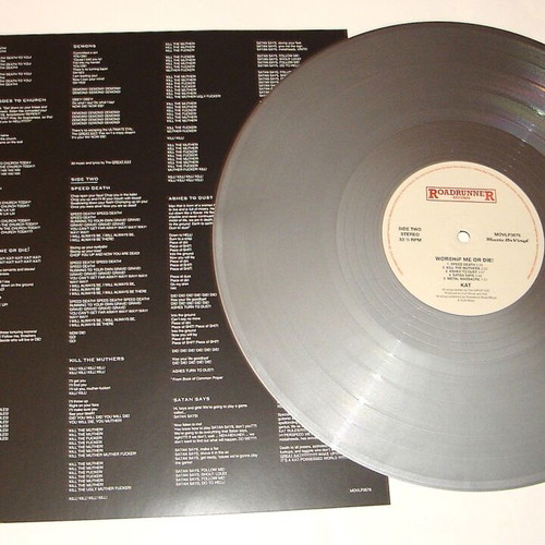 The Great Kat Worship Me Or Die! LP, μέταλ