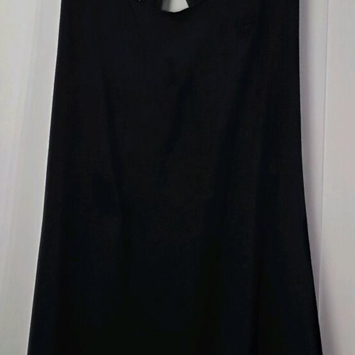 Backless top black, like new, size M