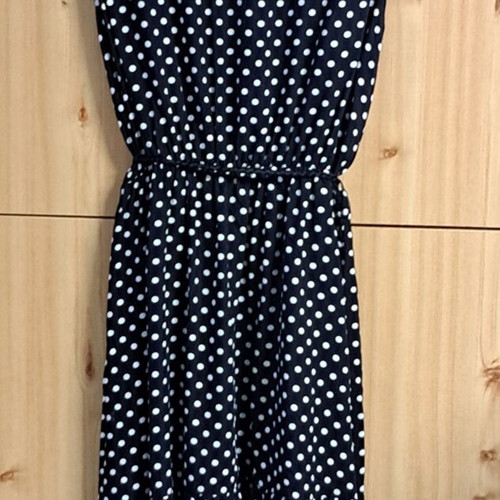 Polka Dot Dress Yookie like new, black and white, size L