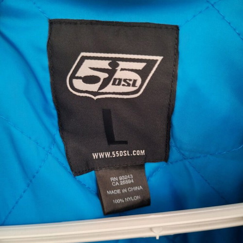 Diesel 55 DSL men's black jacket size L like new