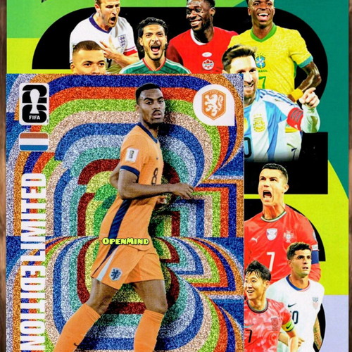 Gravenberch limited FIFA World Cup 2026 Adrenalyn XL Netherlands card new