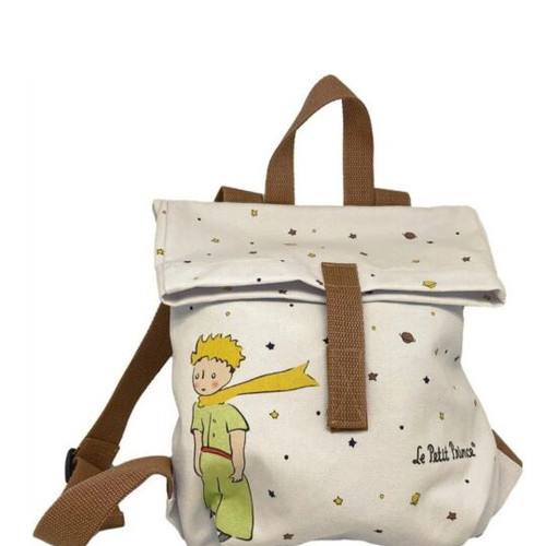 Petit jour Le Petit Prince Preschool Backpack new, brown and mint green