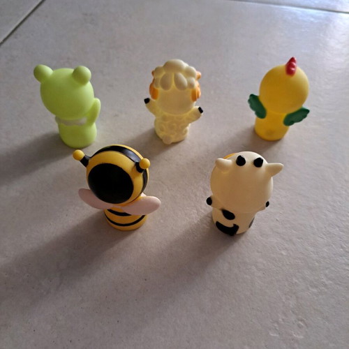 Finger Puppet Farm Animals Toy 5 pcs Finger Puppets