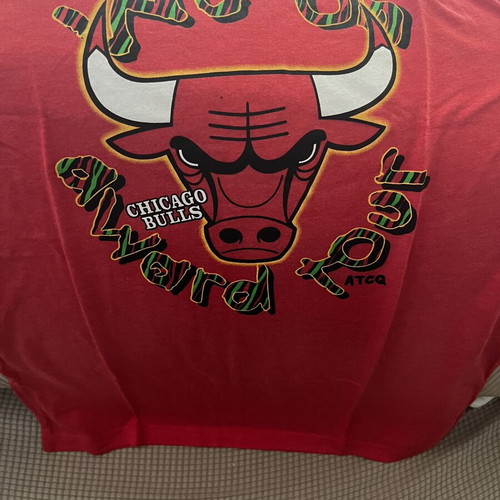 T-shirt Homage x Chicago Bulls x A Tribe Called Quest new, red, size M