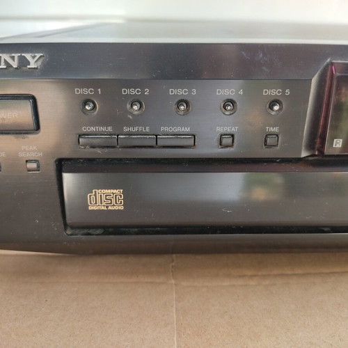 Sony CD changer 5-disc used, repair or spare parts