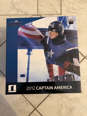 Captain America Iron Studios collectible 1/10 scale new