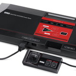 Sega Master System console used
