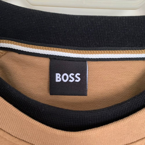 Hugo Boss sweatshirt new, beige and brown, size XXL
