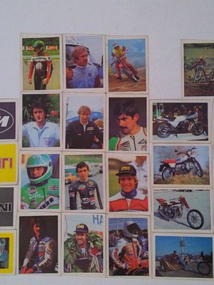 Αυτοκόλλητα ''moto sprint'' εποχής '80