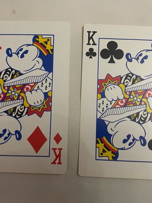 Tokyo Disneyland τράπουλα σαν καινούργια, 54 χαρτιά, 17x12,5