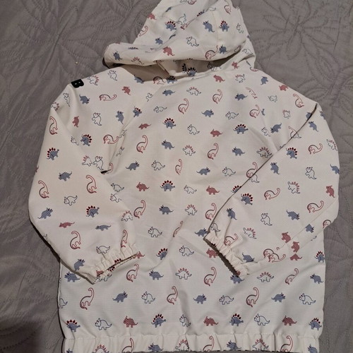Okaïdi children's windbreaker jacket new with dinosaur patterns
