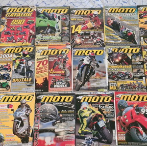 Περιοδικα Moto, 14 τεύχη + 4 special εκδόσεις