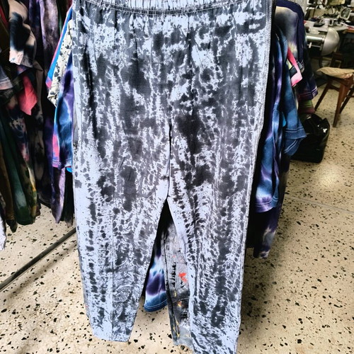 Leggings Greek handmade cotton with batik technique x large new