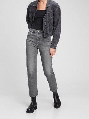 Replay Grey Denim Jeans Slim Fit High Waist like new