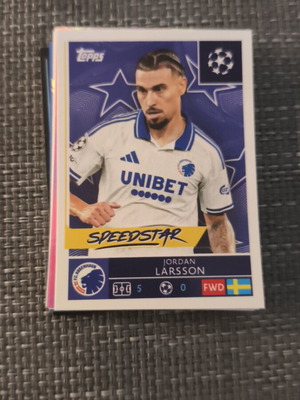 Topps Champions League 2025/2026 No 502 like new Copenhagen speedstar