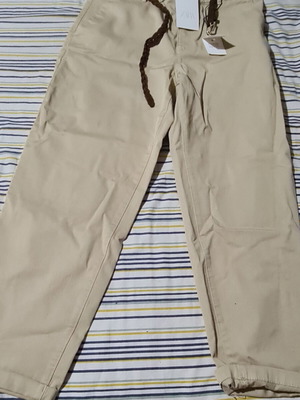 Zara pants new, beige, size M 38 10