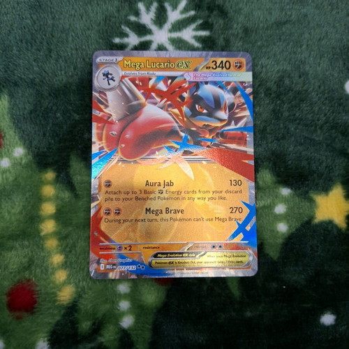 Mega Lucario 077/132 Pokemon ex καινούργιο