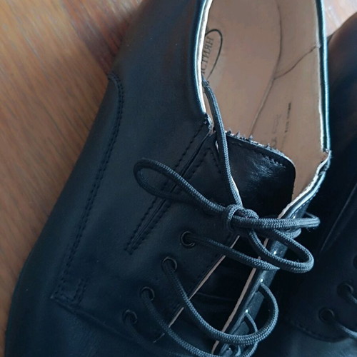 Men's formal shoes new, genuine leather, size 42, black