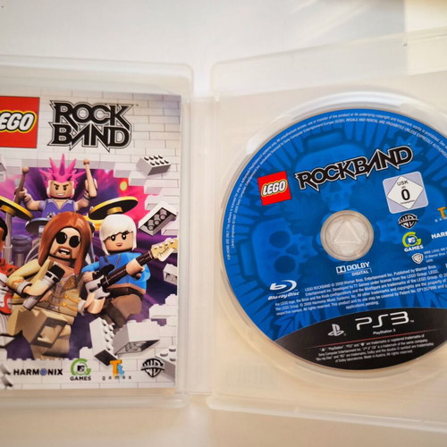 Lego Rock Band PS3 game like new