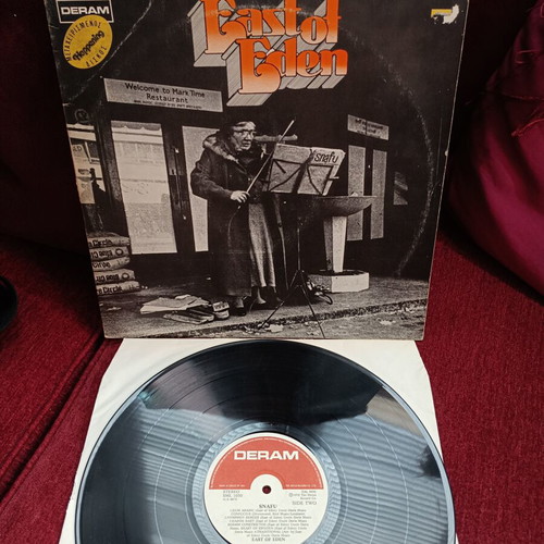 East Of Eden Snafu vinyl record used, progressive rock
