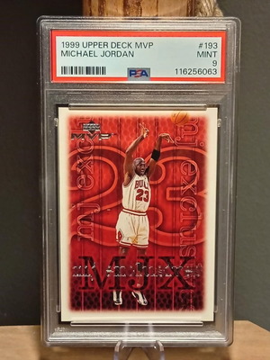 1999 Upper Deck MVP #193 Michael Jordan PSA 9 card like new