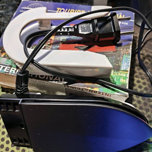 Mini electric travel iron retro like new