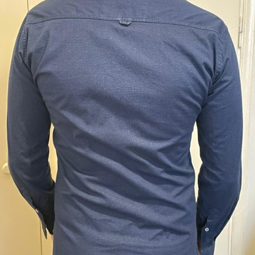Code blue cotton shirt size M used