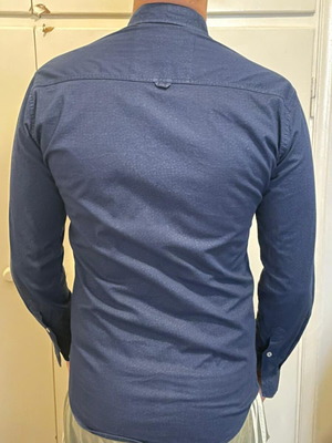 Code blue cotton shirt size M used