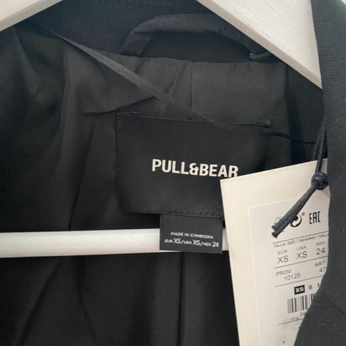 Black women's blazer Pull & Bear new, size XS
