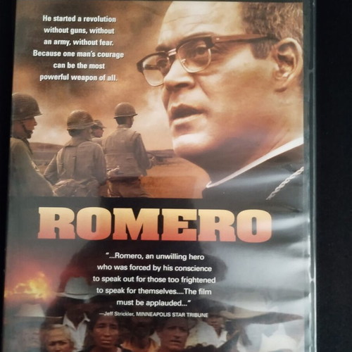 Romero DVD used, drama, historical, action with subtitles