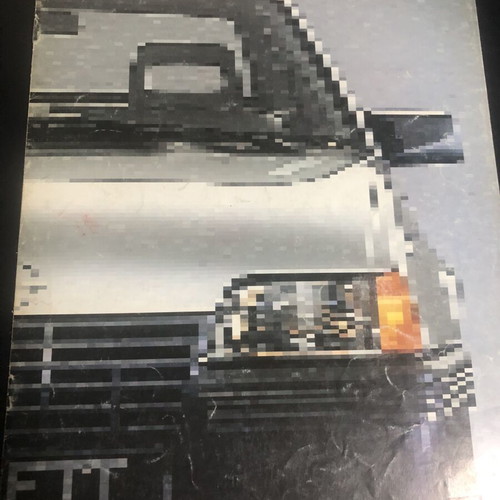Opel Kadett brochure used, 1984–1988 model presentation