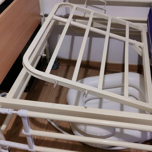 Hospital Bed new with air mattress and bath basin gift