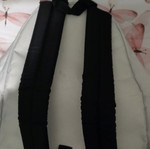 Eastpak backpack used, white color