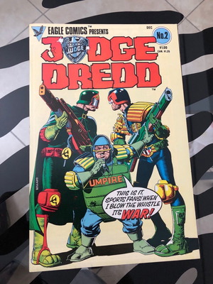 Judge Dredd #2 Quality Comics 1983 new, first edition