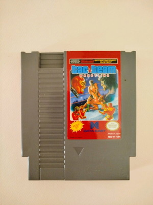 Tag Team Wrestling NES game used