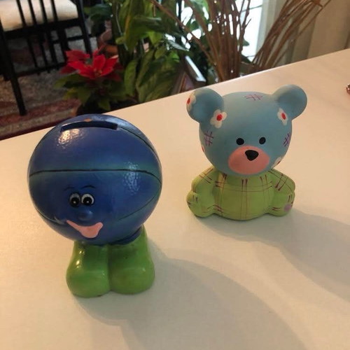 Piggy bank used