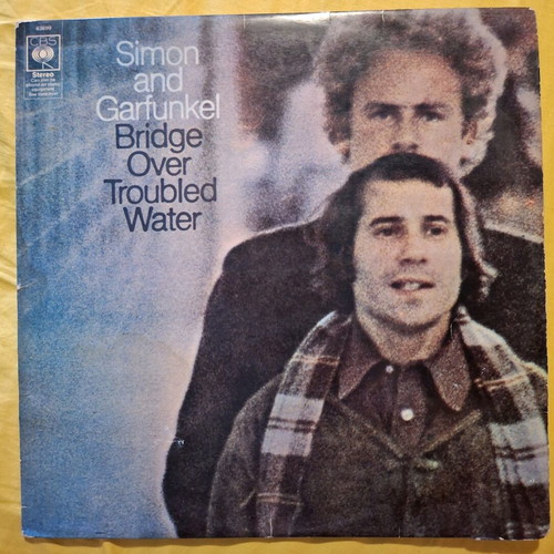 Simon and Garfunkel Bridge Over Troubled Water vinyl used, rare Greek edition 1970