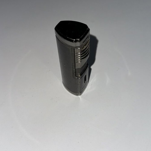 Cohiba aluminum cigar ashtrays with two cigar cutters and jet lighter
