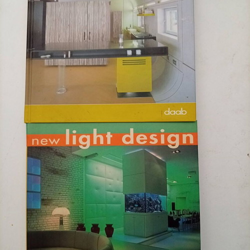 New Light Design and New Studio Design books like new, daab editions