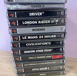 Κονσόλα PlayStation PS1 σαν καινούργια με 13 γνήσια παιχνίδια και χειριστήρια