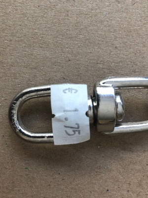Chrome Swivel 50mm new