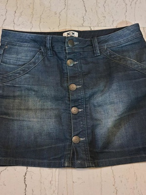 Mexx jean skirt used, size M