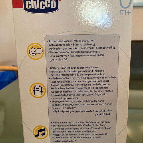 Chicco Baby Control Video Digital Plus Wireless Baby Monitor like new