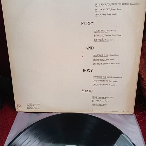 Bryan Ferry & Roxy Music The Ultimate Collection vinyl record used, rock