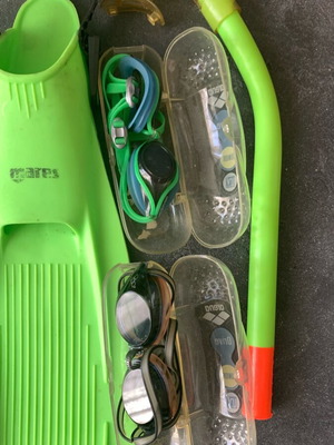 Children's beach accessories used