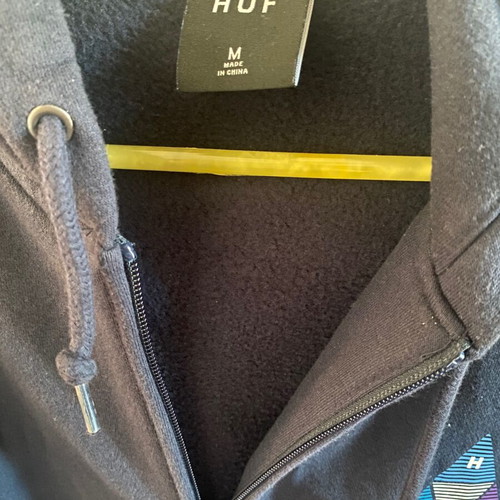 Huf jacket like new, blue, size medium