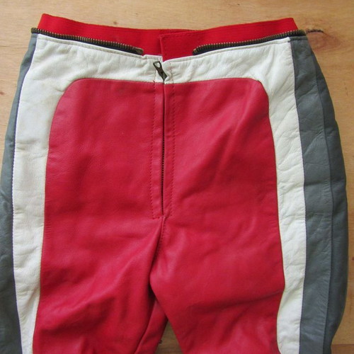 Brema leather motorcycle suit used, size 46, two-piece