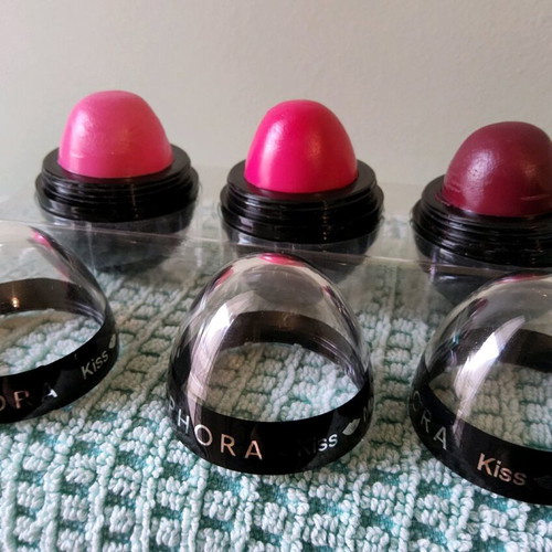 Lipstik SEPHORA Kiss Me used, set of 3 pieces