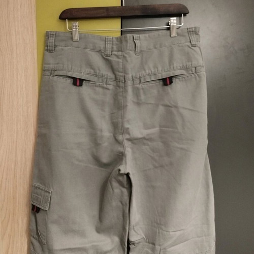 XDYE cargo men's pants used, size 44, olive green